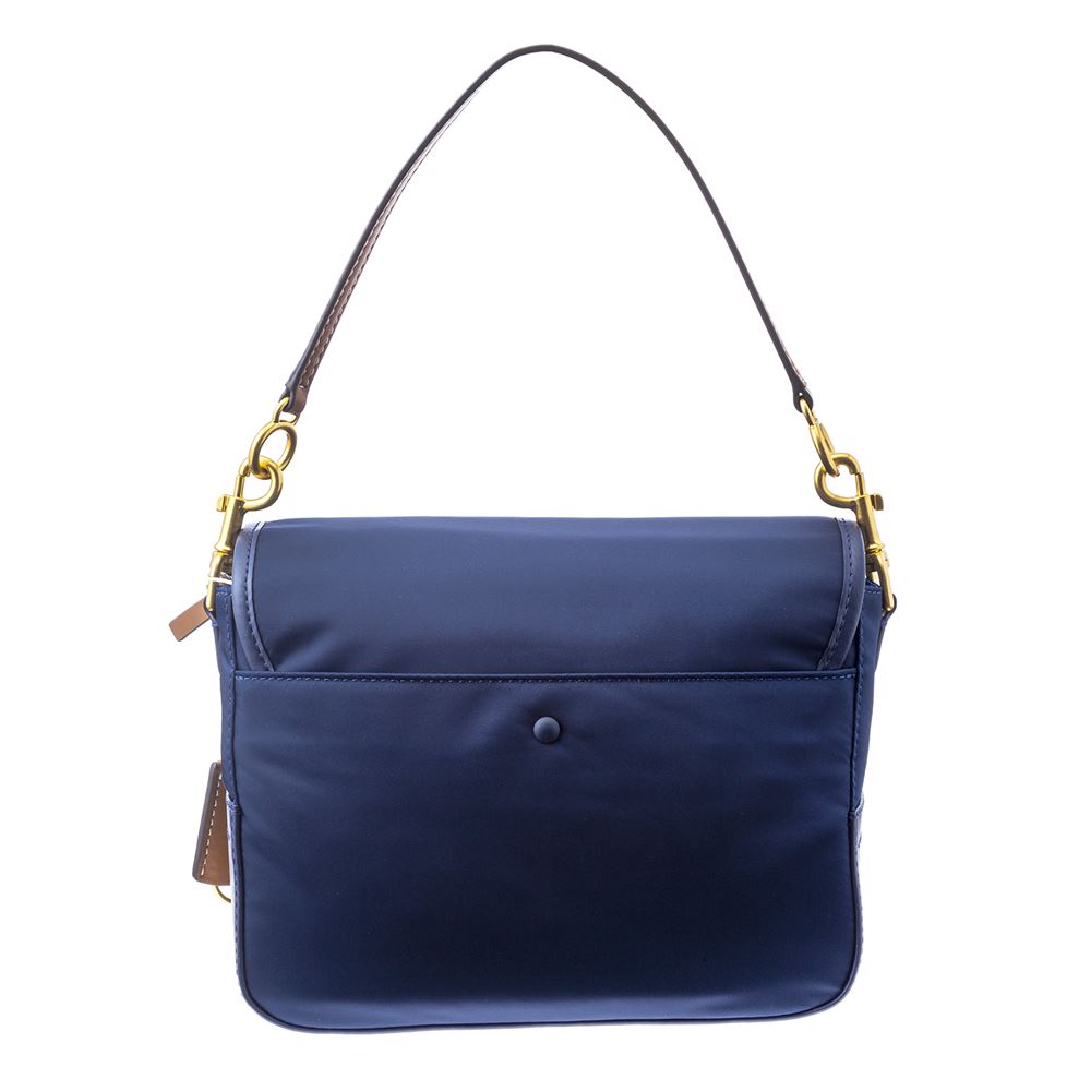 トリーバーチ 40代 レディース ショルダーバッグ 403 ネイビー 60代 50代 Tory Burch バッグ ナイロン 2way 軽い 誕生日 プレゼント 新品 代 30代 40代 50代 60代 送料無料 インポートブランド オフプライストリーバーチ ショルダーバッグ ネイビー ナイロン