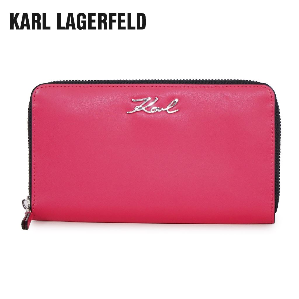 楽天市場 カールラガーフェルド レディース ラウンドファスナー財布 1w3237 512 ピンク Karl Lagerfeld ブランド 本革 誕生日 プレゼント 新品 代 30代 40代 インポートブランド オフプライス 日本最大級 Seodf X10 Mx