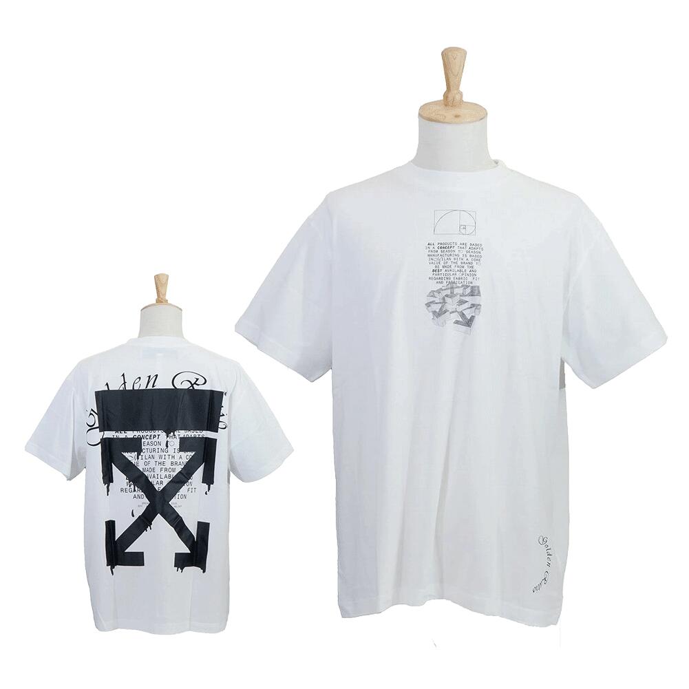 楽天市場 オフホワイト メンズ Tシャツ Omaa038r ホワイト 白 Off White ブランド 誕生日 プレゼント 新品 代 30代 40代 送料無料 インポートブランド オフプライス