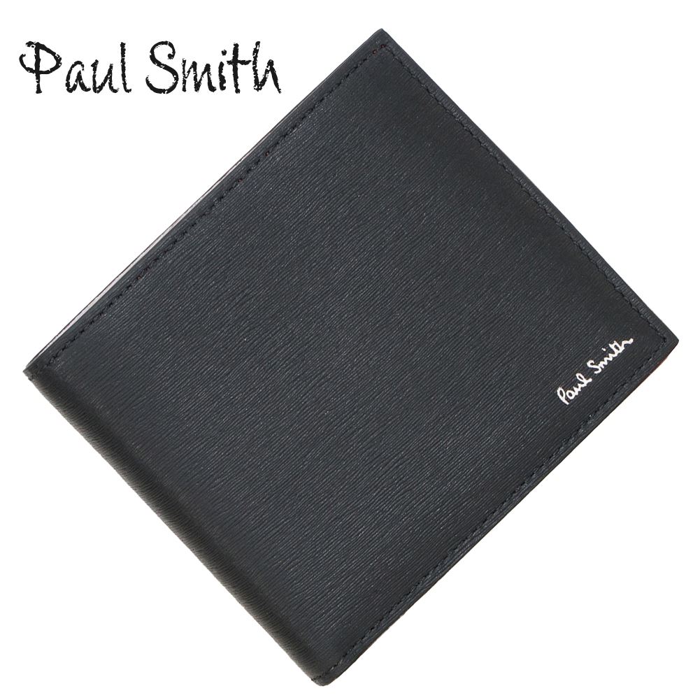 楽天市場 ポールスミス メンズ 二つ折り財布 Paul Smith M1a 43 Astrgs 79a Black Black ブラック ブランド カジュアル 小銭入れ付き 誕生日 プレゼント 新品 10代 代 30代 40代 送料無料 インポートブランド オフプライス