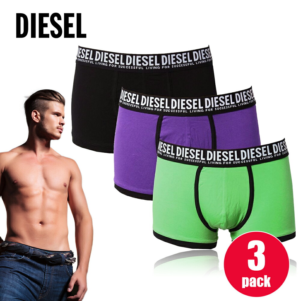新品 DIESEL 00SUAG 0DDAI E6826 ボクサーパンツ5枚 L 国内即発】DIESEL ボクサーパンツ 2枚セット 00SMKX (DIESEL