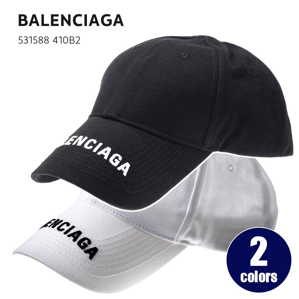 人気満点 バレンシアガ メンズ キャップ 帽子 野球帽 Balenciaga 5315 410b2 1077 ブラック ホワイト カジュアル ブランド 紫外線対策 日焼け防止 誕生日 プレゼント ギフト 代 30代 40代 50代 メーカー包装済 Natunakab Go Id