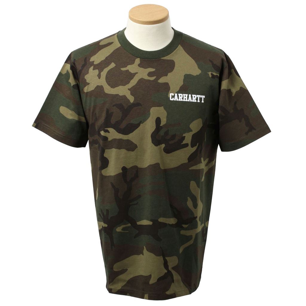 【Carhartt】カーハート　Tシャツ リアルツリー柄プリント迷彩　希少L Carhartt [キッズ] カーハート Tシャツ 長袖 ロンT 子供服