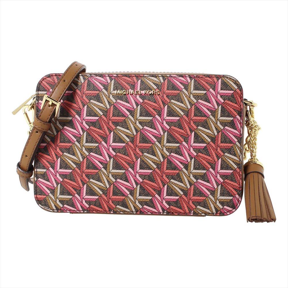マイケルコース ショルダーバッグ 32H1GJ6M2I 212 Brown Multi レディース MICHAEL KORS|インポートブランド オフプライス