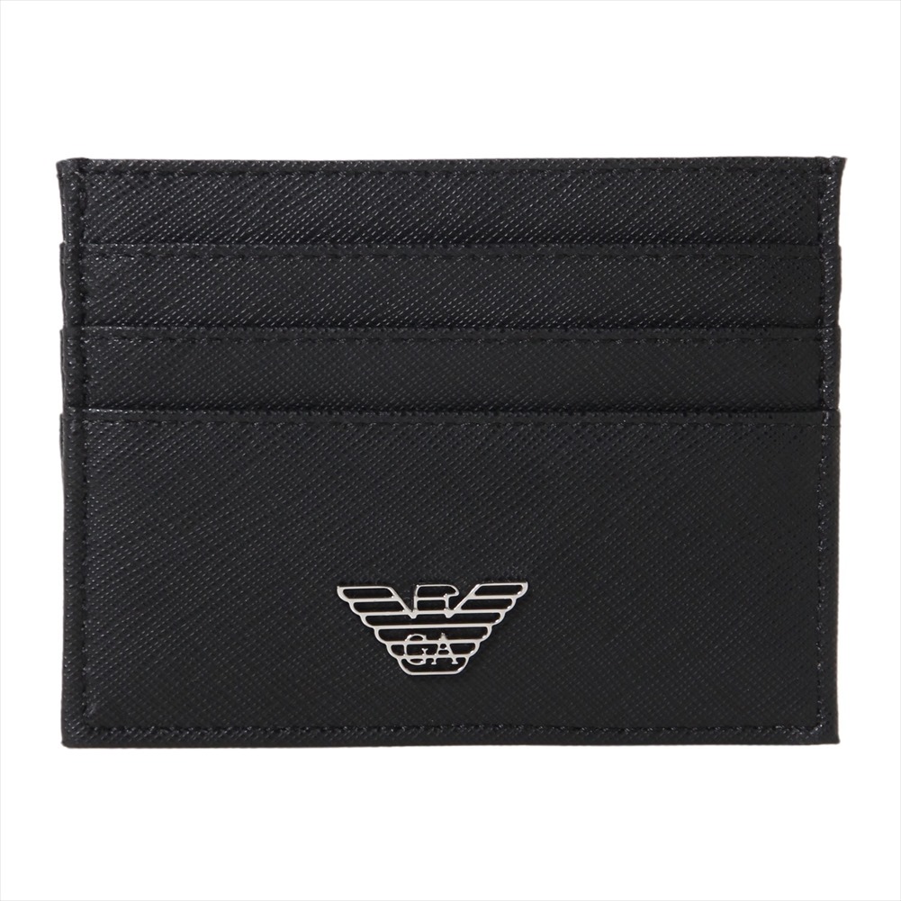 エンポリオアルマーニ カードケース Y4R173 Y138E 81072 ブラック EMPORIO ARMANI メンズ｜インポートブランド オフプライス