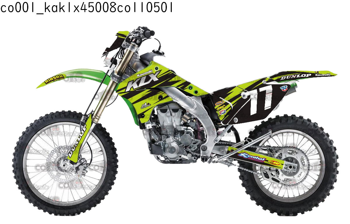 カワサキ KAWASAKI KLX450 適合 オリジナル ステッカー デカール 2008 2009 2010 2011 2012 2013 2014 2015 2016 2017 2018 2019 2020 2021 2022 2023 バイク用 オフロードバイク