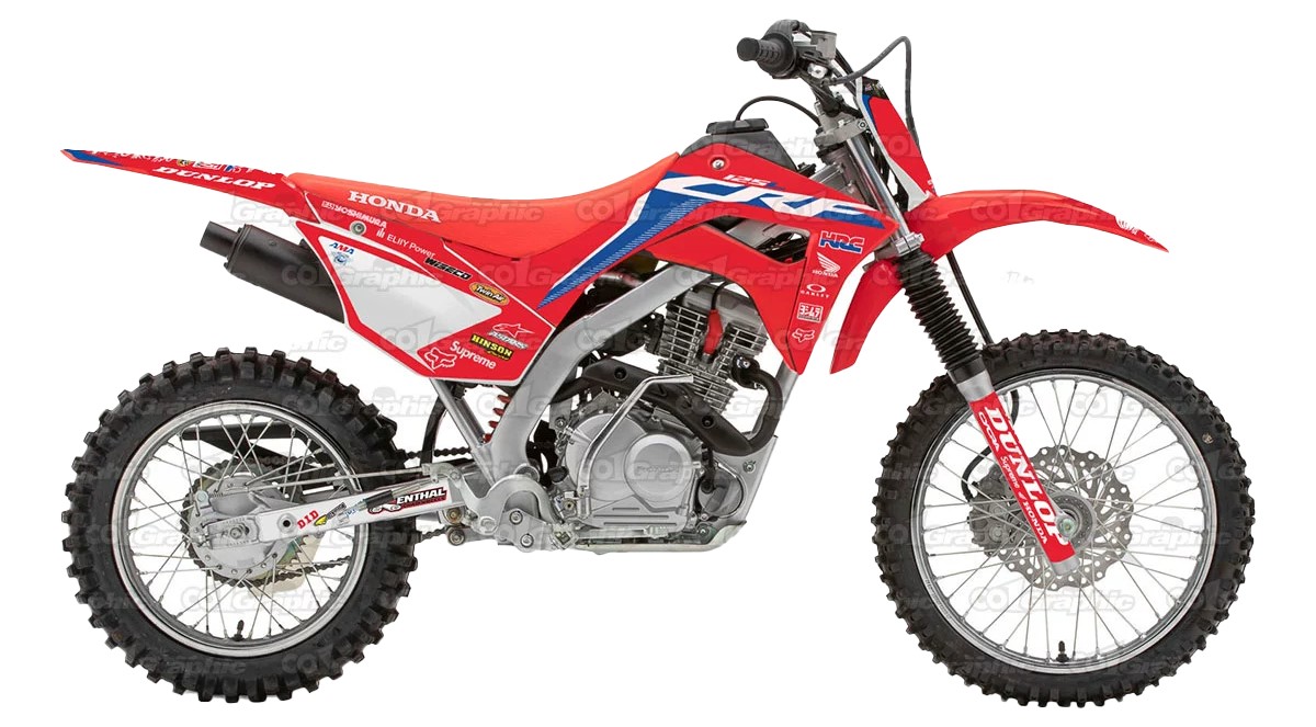 ホンダ HONDA CRF125F グラフィックデカールキット ステッカー デカール 2019 2020 2021 2022 2023 2024 2025 バイク用 オフロードバイク