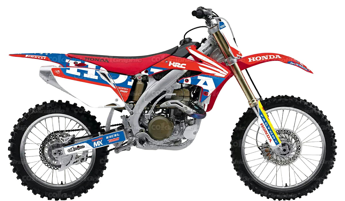 ホンダ HONDA CRF450R 適合 オリジナル ステッカー デカール 2007 バイク用 オフロードバイク