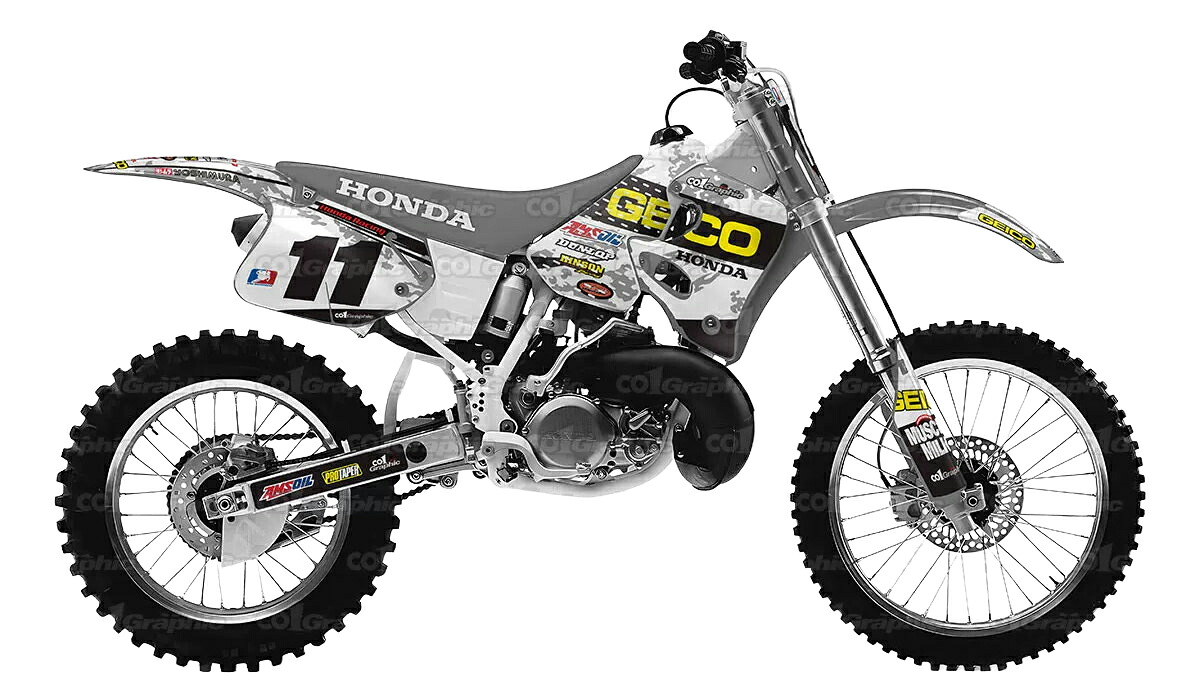 ホンダ HONDA CR250R 適合 オリジナル ステッカー デカール 1992 1993 1994 バイク用 オフロードバイク
