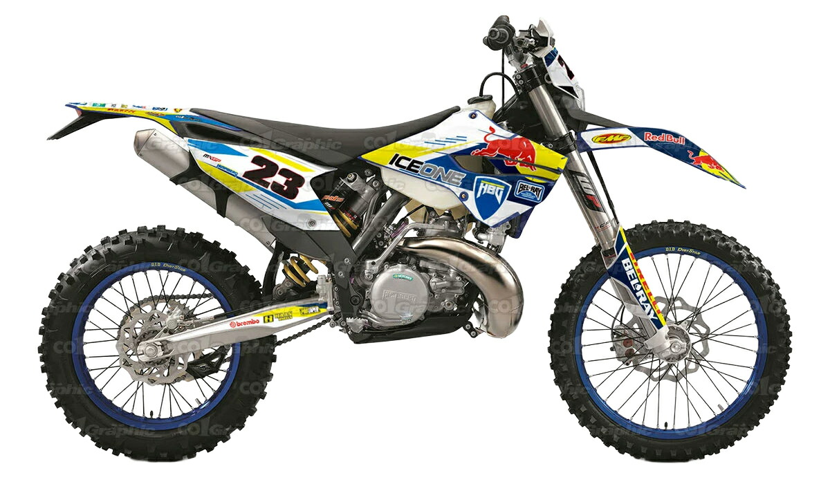 フサベル HUSABERG TE FE 適合 オリジナル ステッカー デカール 2013 2014 バイク用 オフロードバイク