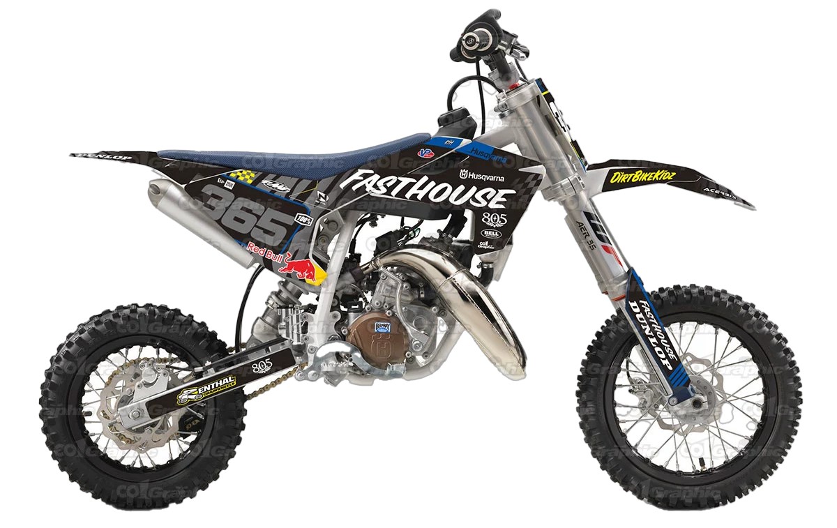 ハスクバーナ HUSQVARNA TC50 適合 2020 2021 グラフィックデカールキット ステッカー デカール バイク用 オフロードバイク｜オフデカ 店 19,875円