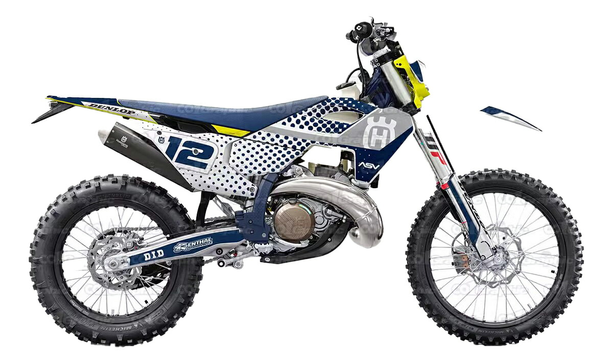 ハスクバーナ HUSQVARNA TE FE 適合 オリジナル ステッカー デカール 2024 2025 バイク用 オフロードバイク
