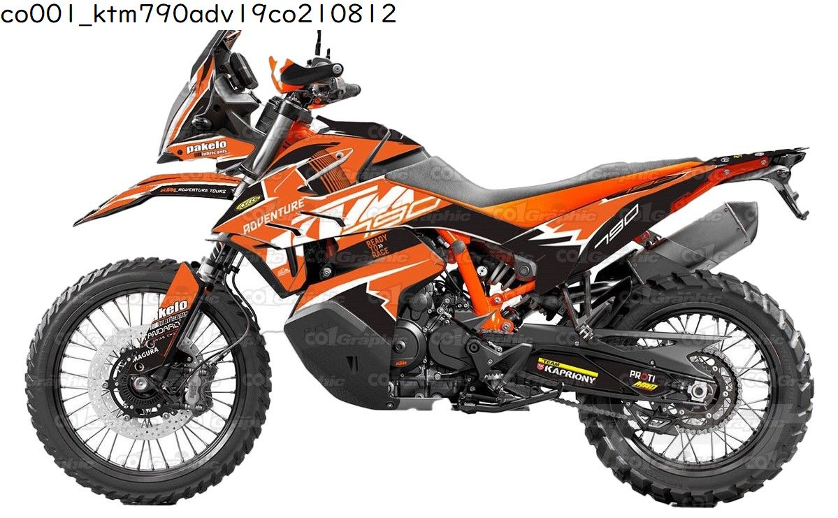 KTM 790 890 Adventure -R 適合 オリジナル ステッカー デカール 2019 2020 2021 2022 バイク用 オフロードバイク
