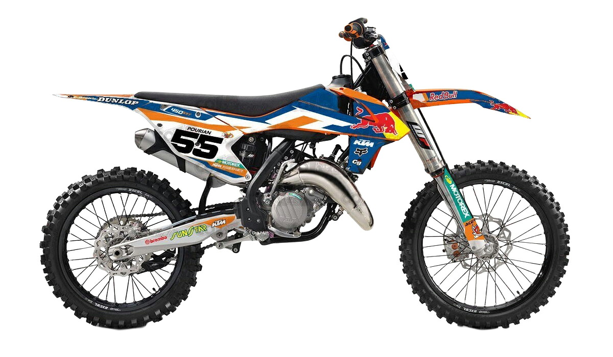 KTM EXC EXCF XCW XCFW 適合 2017 2018 2019 グラフィックデカールキット ステッカー デカール バイク用 オフロードバイク 【Aグループ】｜オフデカ 店