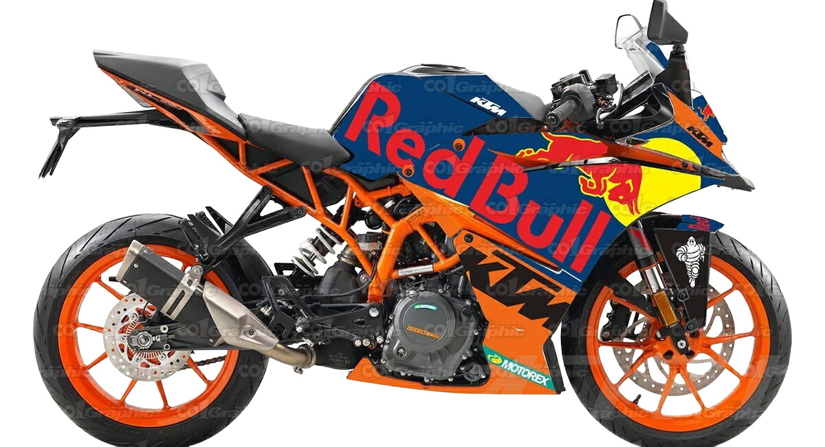 KTM RC 390 適合 2017 2018 グラフィックデカールキット ステッカー デカール バイク用 オンロードバイク スポーツバイク｜オフデカ 店