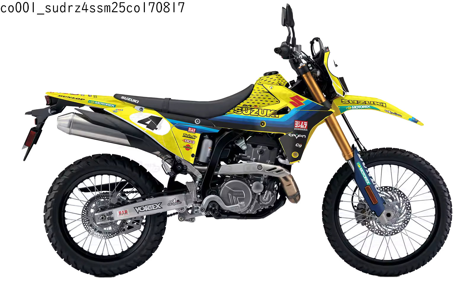 スズキ SUZUKI DR-Z4S SM 適合 2025 2026 バイク用 グラフィックデカールキット ステッカー デカール バイク用 オフロードバイク オンロード モタード｜オフデカ 店