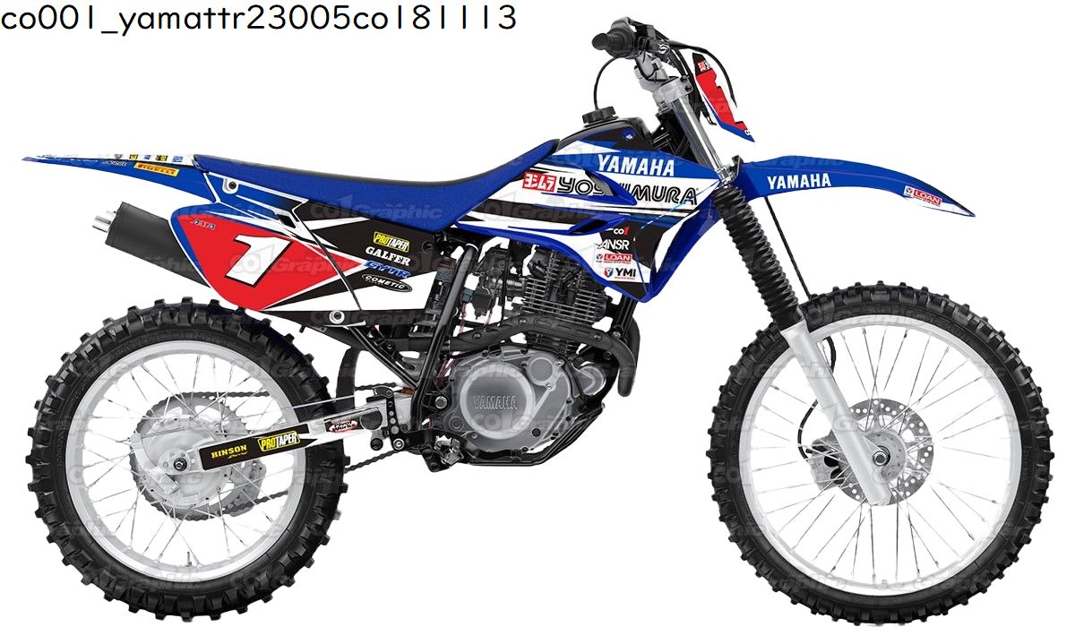 YAMAHA ヤマハ TTR230 グラフィックデカールキット ステッカー デカール 2005 2006 2007 2008 2009 2010 2011 2012 2013 2014 2015 2016 2017 2018 2019 2020 2021 2022 2023 2024 バイク用 オフロードバイク