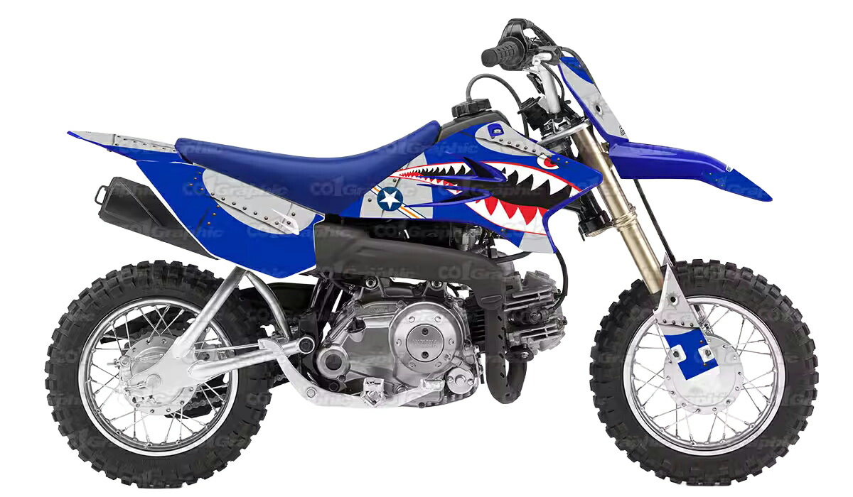ヤマハ YAMAHA TTR50 適合 オリジナル ステッカー デカール 2006 2007 2008 2009 2010 2011 2012 2013 2014 2015 2016 2017 バイク用 オフロードバイク