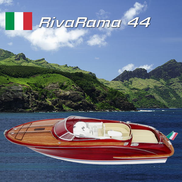 楽天市場】RIVA AQUARAMA（完成品）精密模型 全長50ｃｍ リーヴァ 