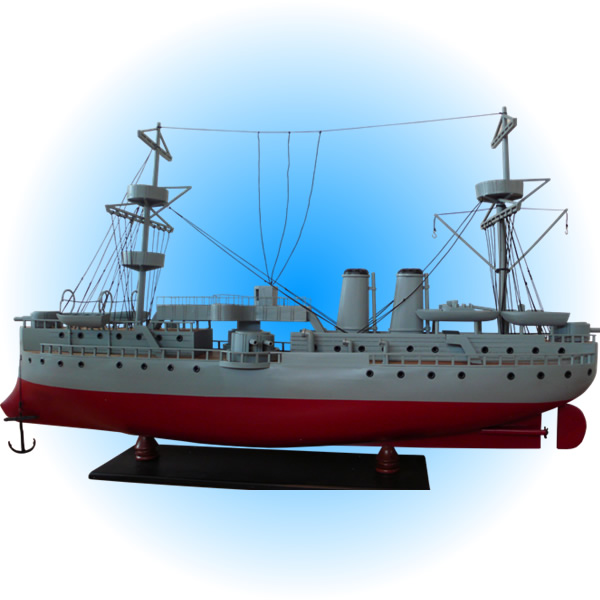 楽天市場】木製手作り・大型帆船模型 戦艦三笠（みかさ） 100cm 