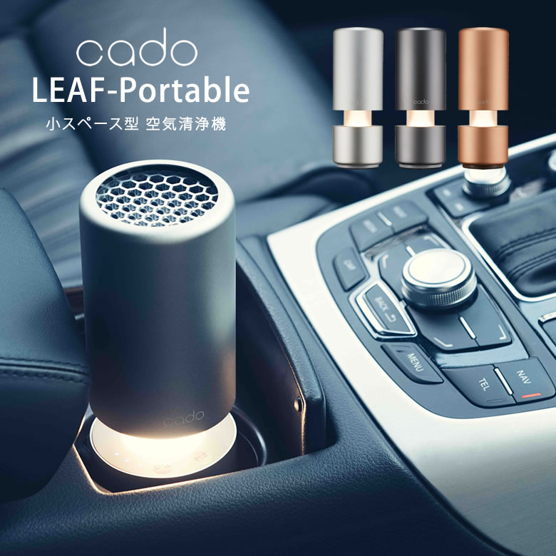 LEAF Portable MP-C30 ゴールド - 空気清浄機・イオン発生器