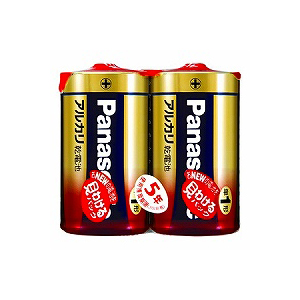 楽天市場】Panasonic 単3形アルカリ乾電池 40本パック : オフィス家具 