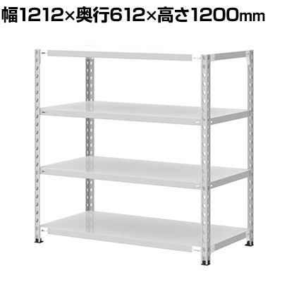 楽天市場】プラス PB 軽量ラック(天地6段)ボルトレス 幅1512×奥行312