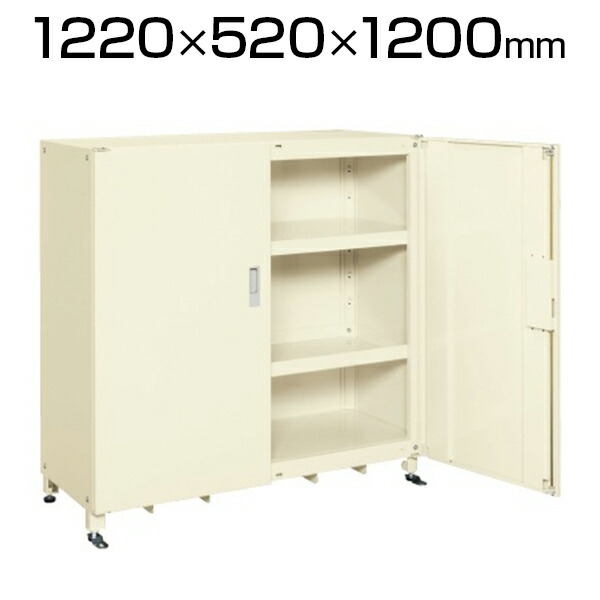 スーパージャンボ保管庫 SKS-125212MI 幅1220×奥行520×高さ1200mm 長尺物 楽々収納 DIY・工具 