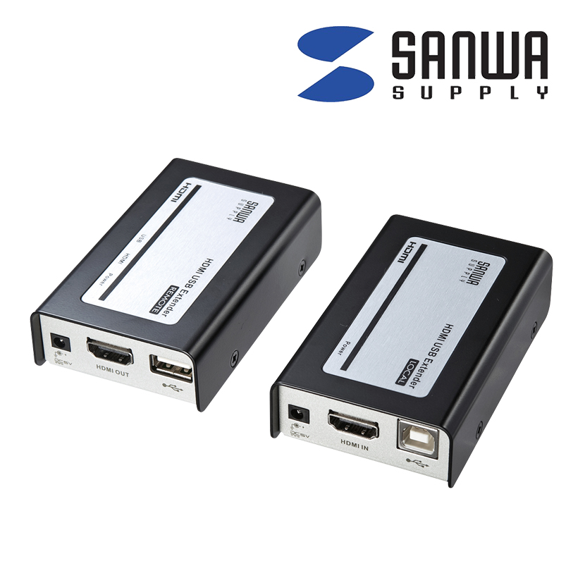 MINICOM Mini KVM Extender エクステンダー　新品未使用 サンワダイレクト本店 サンワサプライ【オフィス・PC周辺通販】