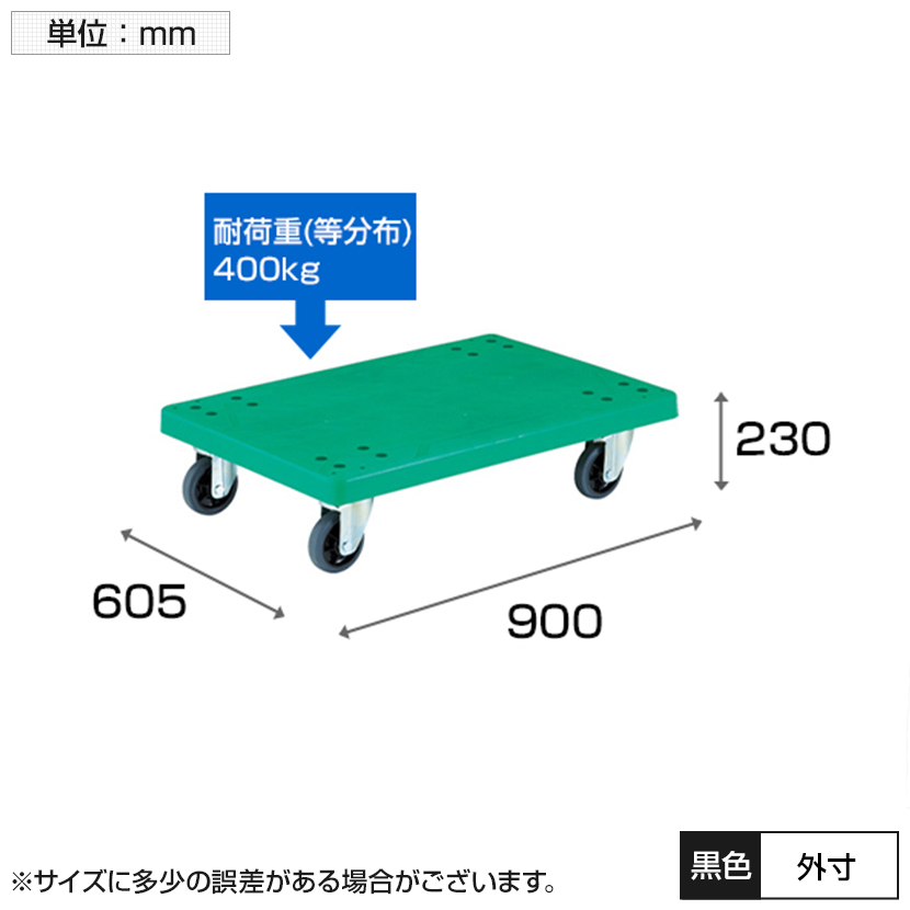 品質検査済 TRUSCO グランカート 固定 900×605mm TP-902 1台 組立品 ad