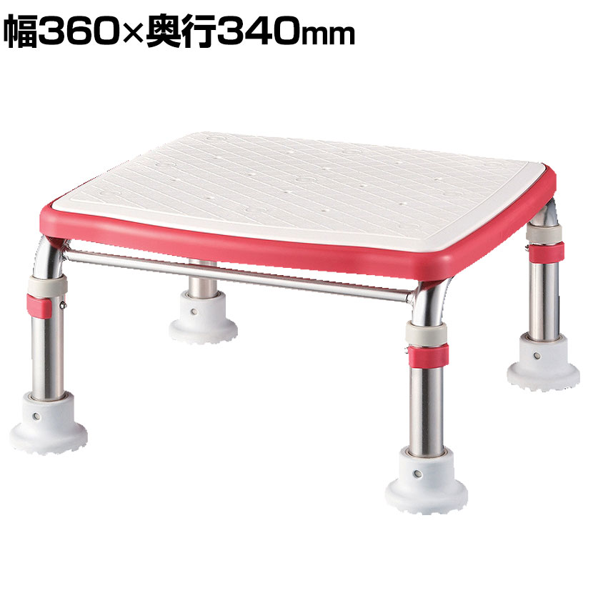 ウェルファン ステンレス製浴槽台R ジャスト ソフト/17.5-25 介護用品 入浴 踏み台 風呂椅子 風呂いす｜オフィス家具通販のオフィスコム 13,912円