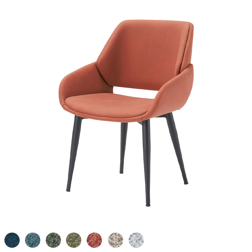 【法人様限定】OC-550シリーズ オフィスチェア ミーティングチェア 布張り 固定脚 幅585×奥行560×高さ820mm