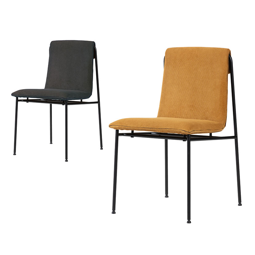 Work Plus FLONE SIDE CHAIR ダイニングチェア ミーティングチェア オフィスチェア デスクチェア おしゃれ 布張り 幅470&times;奥行560&times;高さ820mm WorkPlus｜オフィス家具通販のオフィスコム