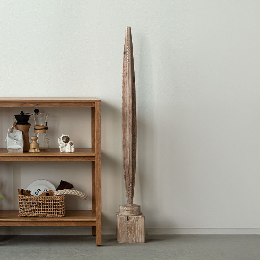 楽天市場】ウッド オブジェ 3リング 置き物 オーナメント 飾り物