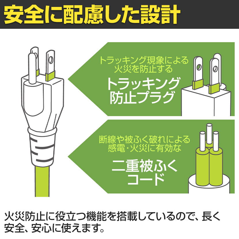 超歓迎 延長コード 電源コンセント ボックス型 3P8口 2000mm 抜け止め 一括スイッチ RoHS指令準拠 ライトグレー  www.medicare.co.th