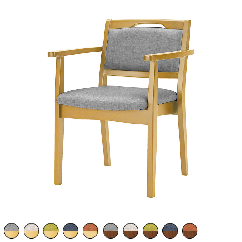 楽天市場】オリバー 福祉用チェア 介護用チェア 肘付き 高機能ビニール