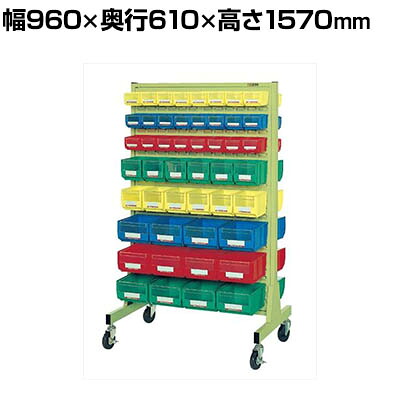 サカエ パネルハンガー 両面 移動式 幅960×奥行610×高さ1570mm NFP-128CW|オフィス家具通販のオフィスコム