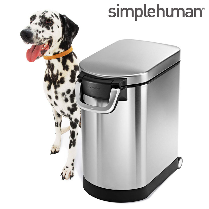 Simplehuman Cw17 シルバー オフィス家具通販のオフィスコム ペットフードカン Simplehuman Cw17 シルバー オフィス家具通販のオフィスコム ペットフードカン