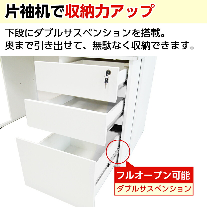 【ホワイト・ウォルナット:2月8日入荷予定】【法人様限定】オフィスデスク事務机片袖1000×700ワークデスクパソコンデスク事務デスクPCデスク片袖机片袖デスク事務用学習机オフィス家具片袖引き出し幅100cm幅1000mm奥行70cm奥行700mm【office_dl19】