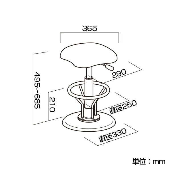 楽天市場 ツイストスツールラフレシア3 フットレスト付 スイングカウンターチェアー 新感覚ゆらぎ 完成品 日本製 オフィス家具通販のオフィスコム