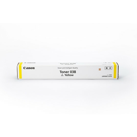 尖んがり20倍 キヤノン 加農砲 Canon トナー038 黄色 (Toner 038) 9427B001 完全無欠品 勘定書き書きとどめる店