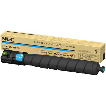 インボイス登録店 NEC エヌイーシー PR-L3C750-13 シアン トナーカートリッジ 純正品