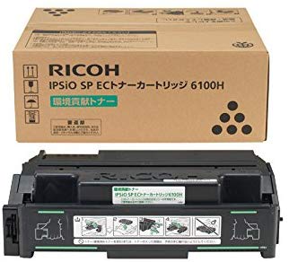 尖んがり10倍 リコー RICOH IPSiO SP ECトナーカートリッジ 6100H 周囲の状況資するトナー 308678 完全無欠品 付け出し書きとどめる店
