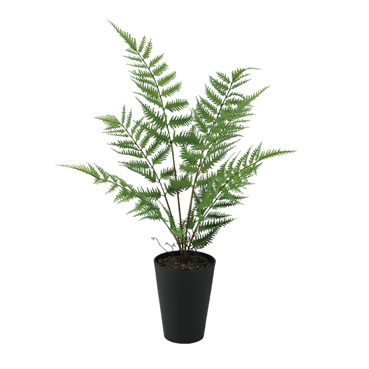 フェイクグリーン【 レザーファンブッシュ 】 幅40 × 奥行30 × 高さ60cm オフィスグリーン 観葉植物 フェイク 人工観葉植物 卓上 開業祝い 開店祝い 移転祝い 新築祝い 贈り物 おしゃれ