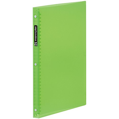 F481B-03 セプトクルール ファイルノート A4S グリーン F481B-03 マルマン 4979093481637（20セット）