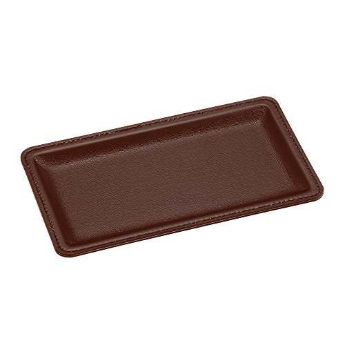 レザー調カルトン 茶 KN-62 オープン工業 4970115561788（60セット）
