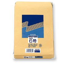 ピース r40再生紙クラフト封筒 角6 高春堂 4972923006352|オフィスジャパン