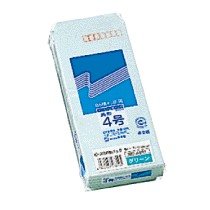長4ハーフトーン グリーン100P(4681 N4 ミドリ) 高春堂 4972923468105(10セット)