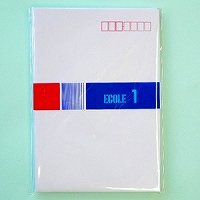 ECOLE/エコール 白角洋形1号枠付 NO.1 エコール行きわたる人だかり 4937020009873（370書き割り）