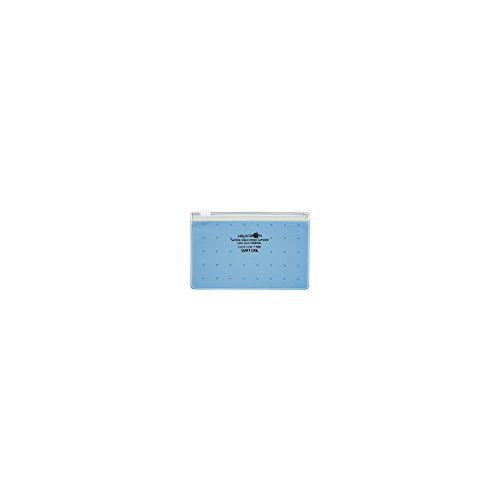 F-5300-8 リヒトラブ アクアドロップス クリヤーケース 青 F-5300-8(1枚入) リヒトラブ 4903419167950（100セット）